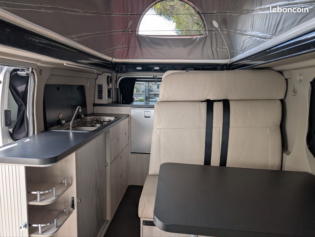 Van toit relevable Renault trafic L2H1 Font Vendôme Autocamp XL (image 2)