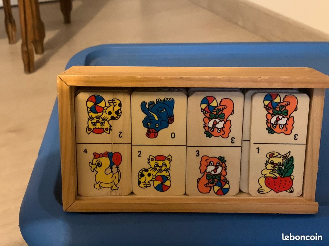 Jeu de dominos bois (image 2)