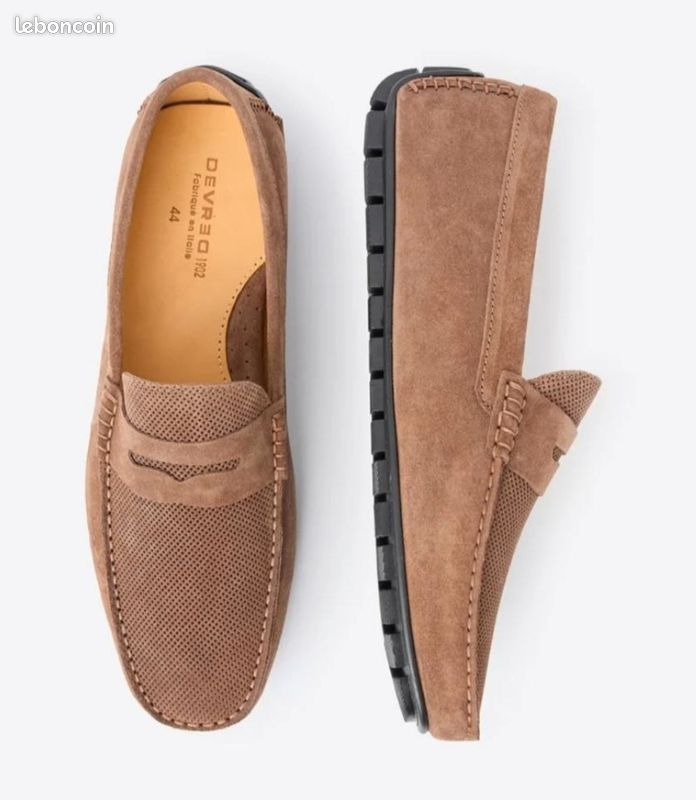 Mocassin cuir Devred (image 1)
