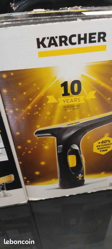 Live-vitres Karcher wv2 avec accessoires sur les photos , comme neuve utilisé une seule fois (image 8)