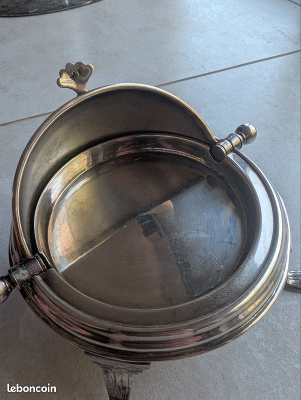 Serviteur à caviar argenterie anglaise (image 5)