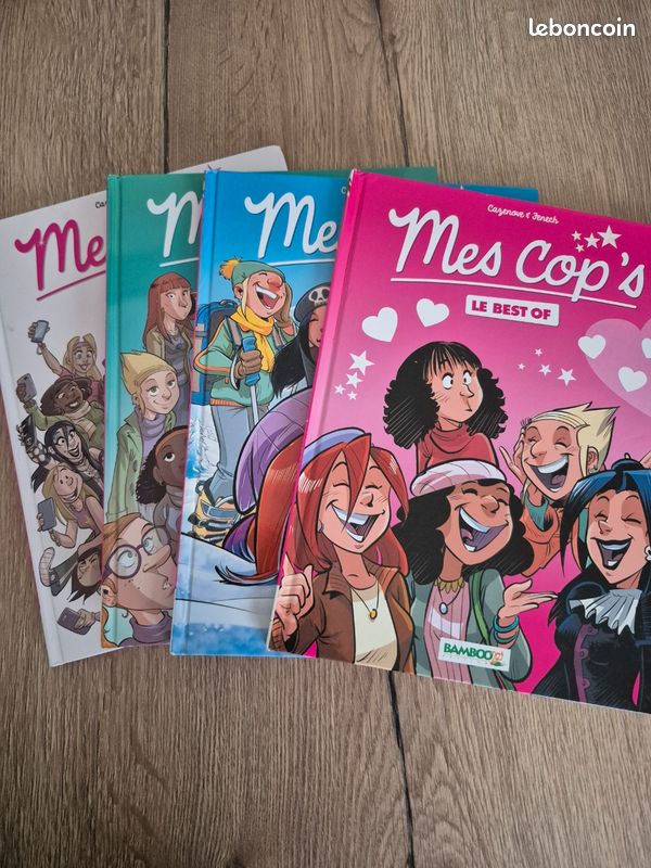 Lot 4 Bd - Mes cop's - tomes 1-2-8 et Best of (image 1)