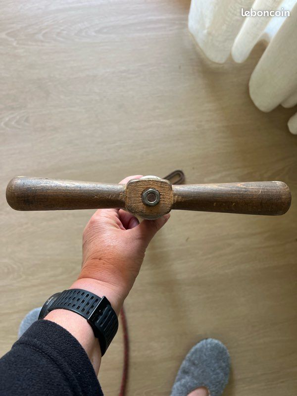 Pompe à Vélo Ancienne AFA Vintage – Modèle AFA7 Noir 51 Cm – Fabrication Française