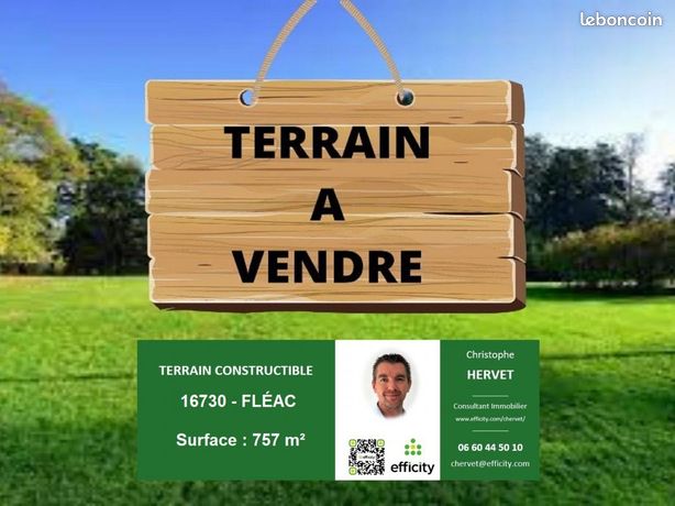Terrain 757 m² Fleac