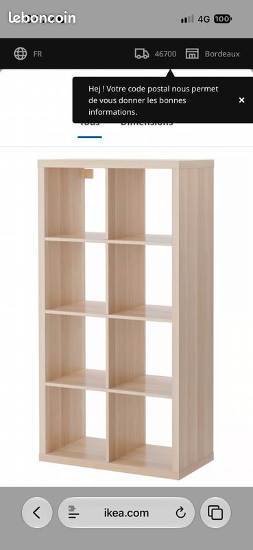 Meuble IKEA kallax (image 3)