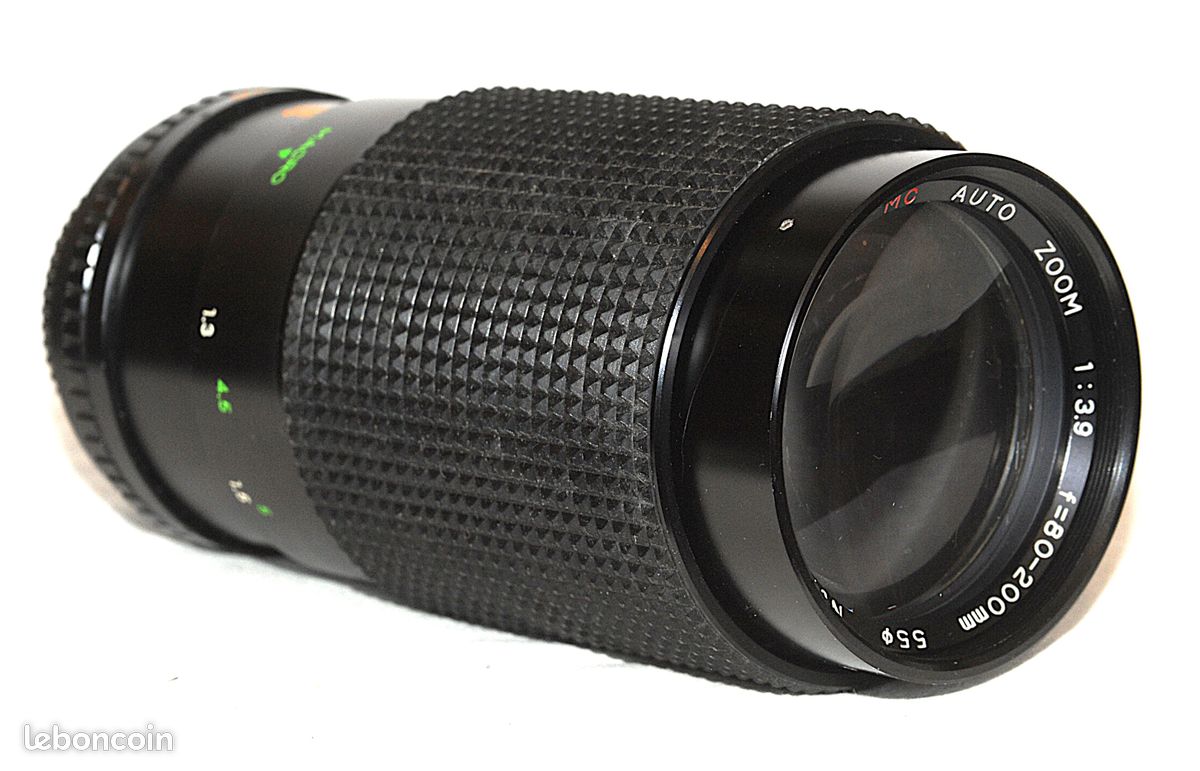 Zoom appareil photo helios 3,9/80-200 tres bon etat (image 1)