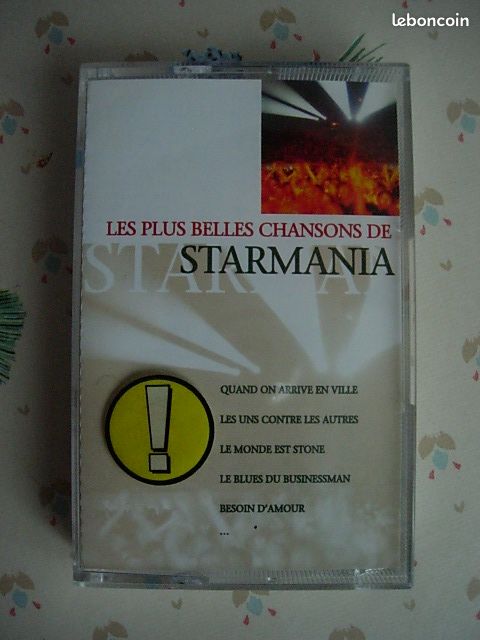 Cassette audio Starmania (image 1)