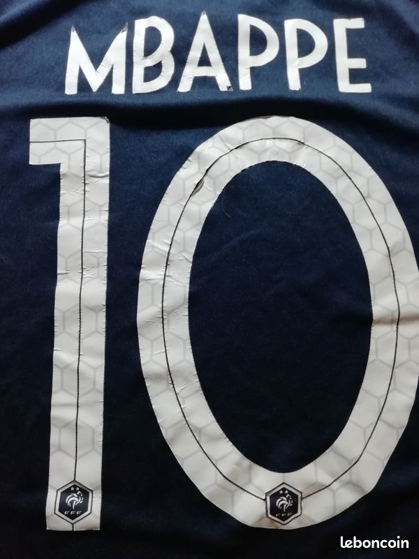Flocage FRANCE 2022 #10 MBAPPE Exterieur - Vêtements