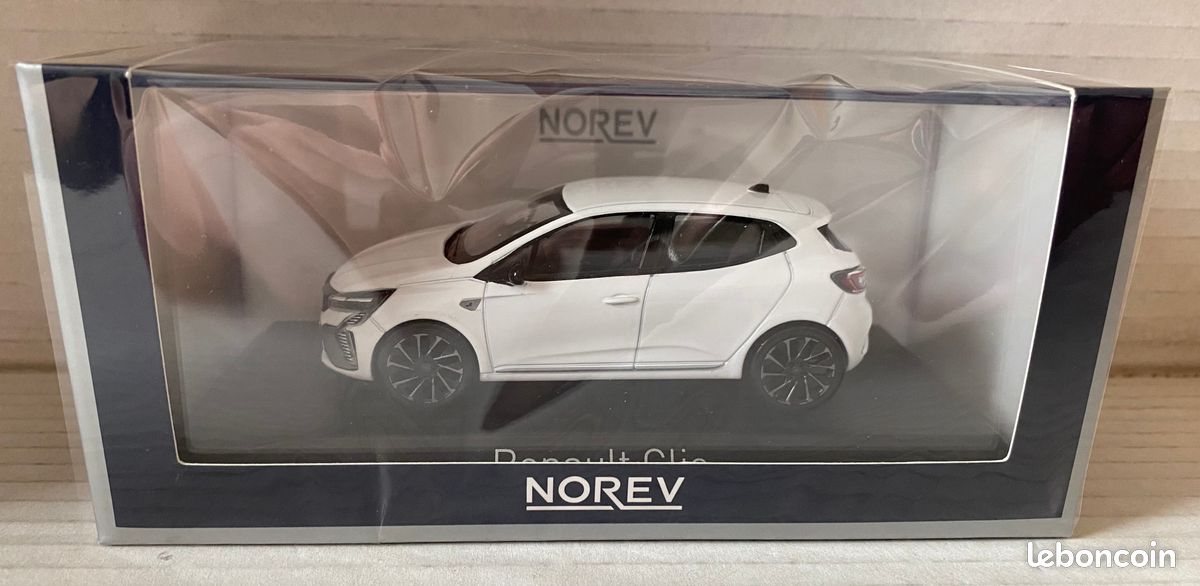 Renault Clio III ECO 2 NOREV 1/43 - Grise - Neuve Sous Boîte - Miniature Collection