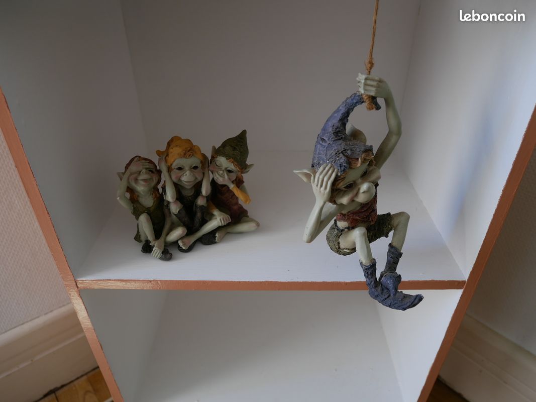 Figurines lutins / trolls décoratifs - fantaisie / fantastique – vente unité ou lot (image 1)