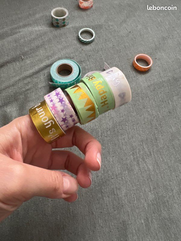 Rouleaux washi tape lot 4 (image 1)