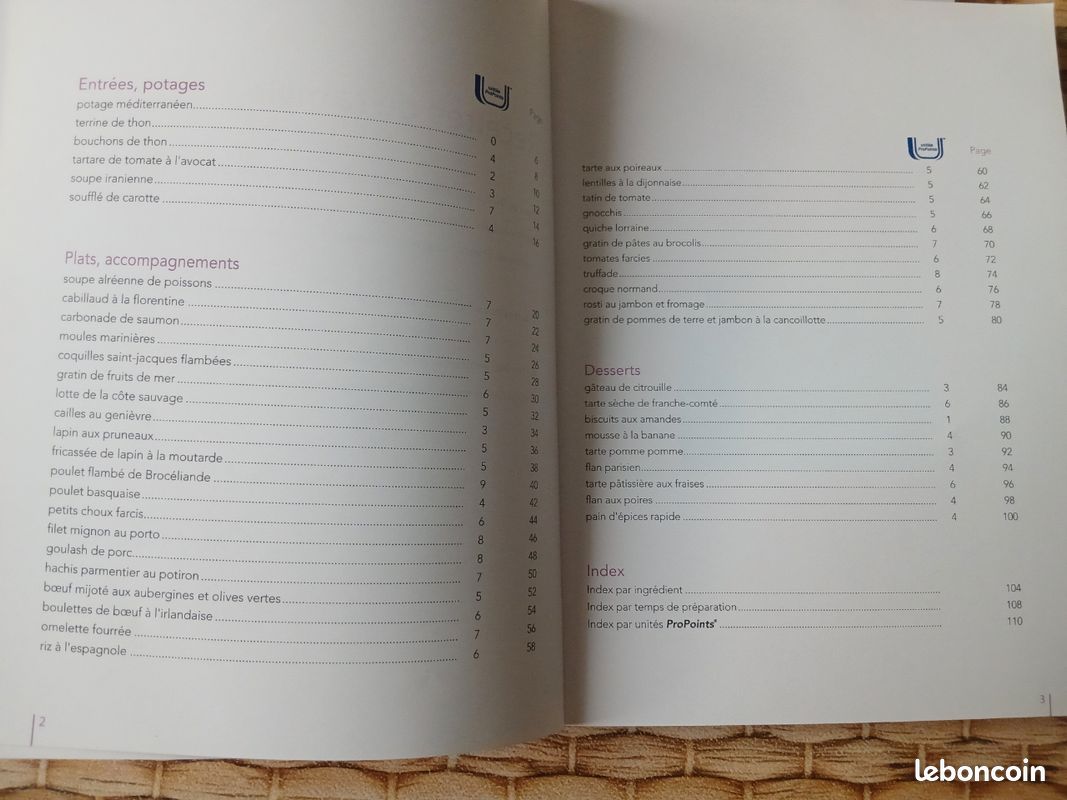 3 livres de cuisine WeightWatchers (image 8)