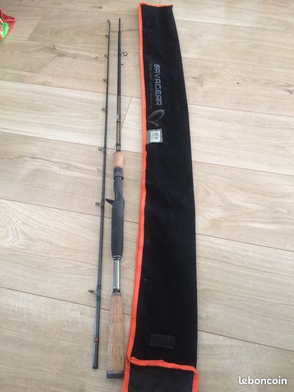 Canne casting pour big baits SAVAGEAR BUTCH LIGHT XH état neuve