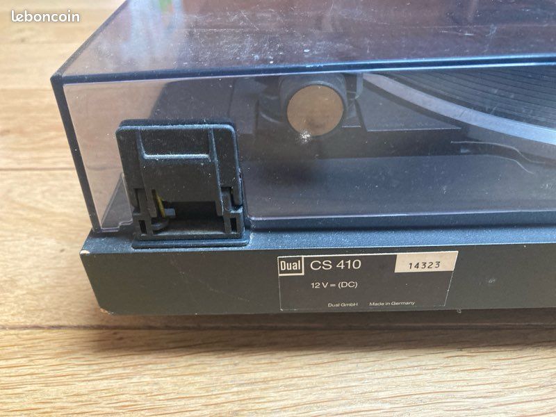 Platine Vinyle Dual CS 410 Hi-Fi – Pour Pièces Détachées / Ne Fonctionne Pas