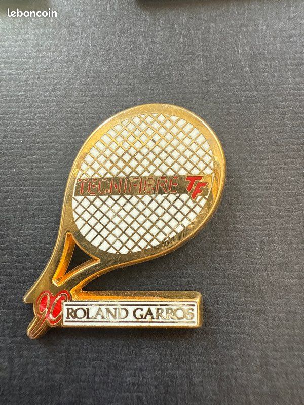 RARE PIN'S RAQUETTE TENNIS PRINCE VORTEX ROLAND GARROS RARE PIN'S RAQUETTE TENNIS PRINCE VORTEX ROLAND GARROS