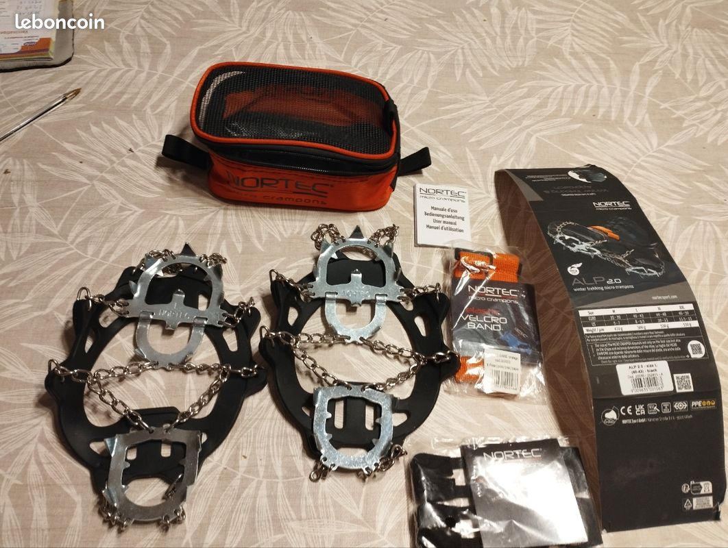 Crampons à neige et glace Nortec Alp L 40-43 Sport Plein air