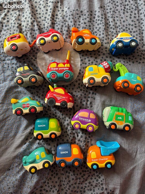Lot de pièces circuit tut tut bolide avec 14 vehicules (image 5)