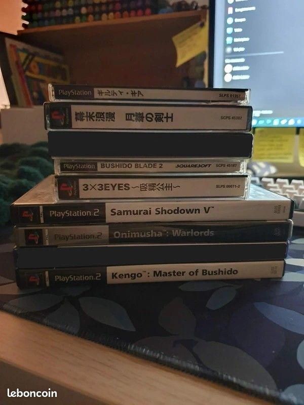 Lot 7 jeux PS1 & PS2 (image 1)