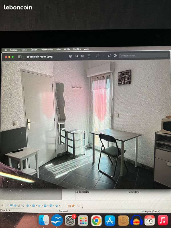 Appartement 1 pièce 18 m² · à Perpignan · 18 m² · 520 €/mois