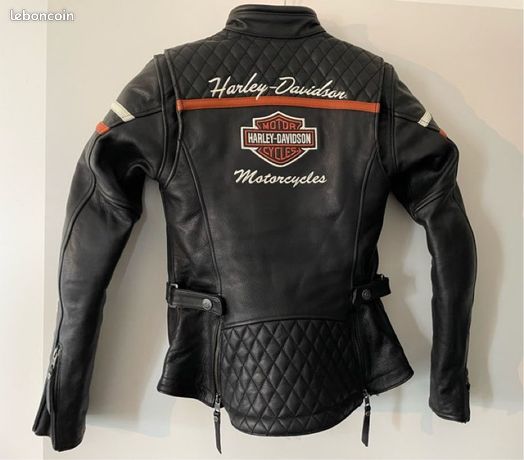 Blouson en cuir HARLEY Miss Enthusiast Vêtements