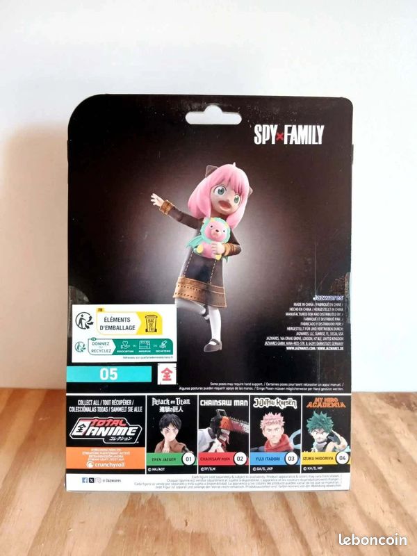 Figurine Spy Family Anya Forger Total Anime Jazwares (image 2)