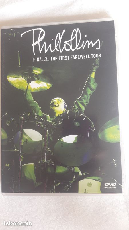 DVD Phil Collins concert The First Farewell Tour DVD Films