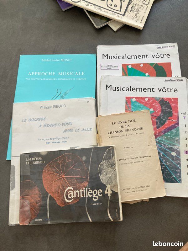 Dons livres solfège (image 1)