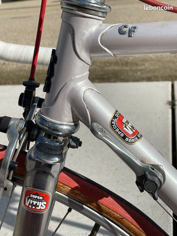 Cadre chrono Mecacycle / 55 cm / rouge / rubis 983EX Super Vitus 980 turbo