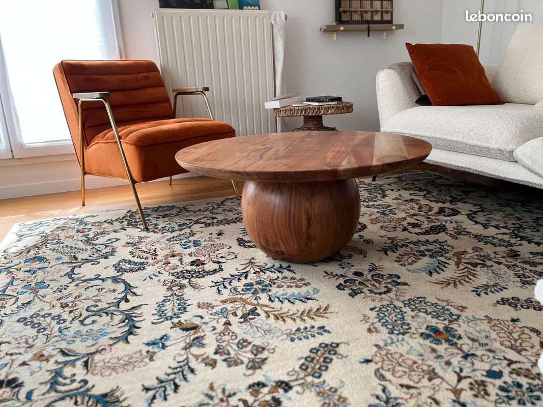 Jolie table basse en Acacia (image 3)