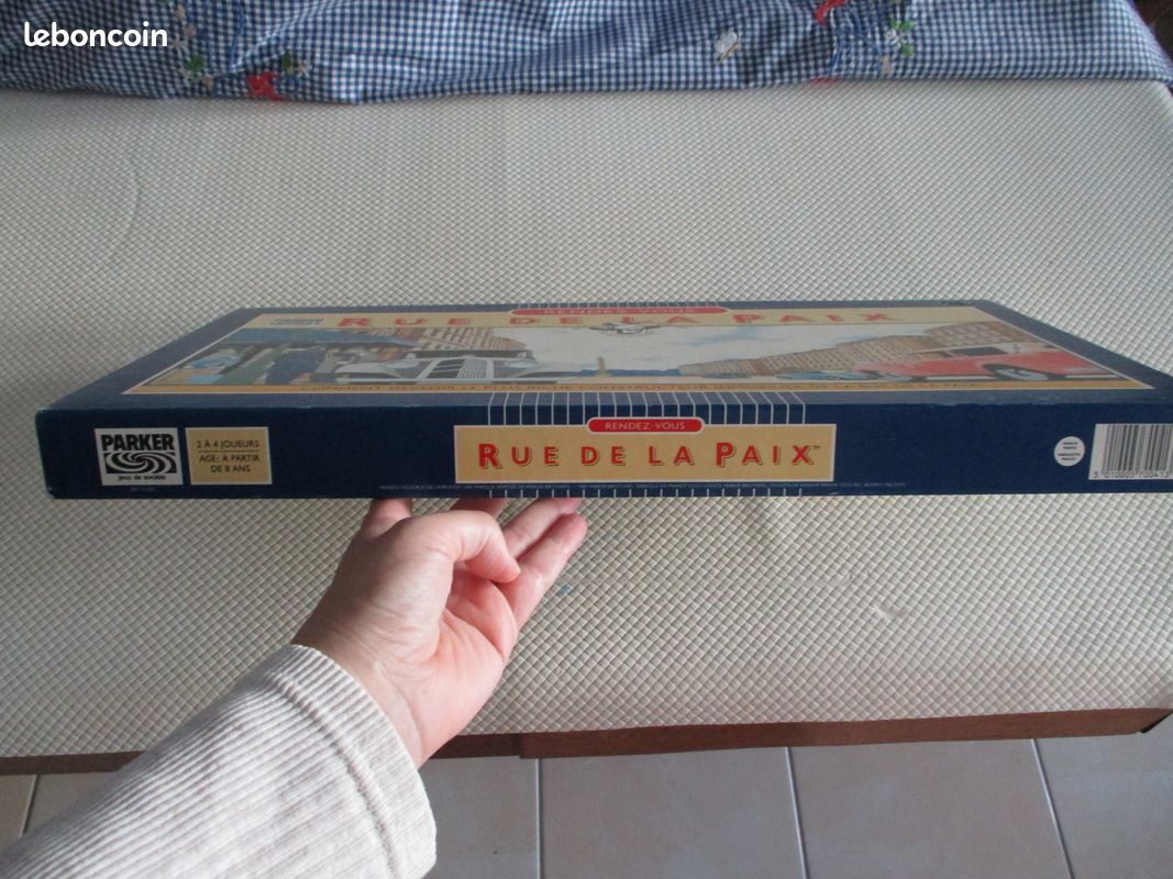 Jeu De Société Parker Rue De La Paix – Édition 1985 Complète, Bon état – Livraison Gratuite