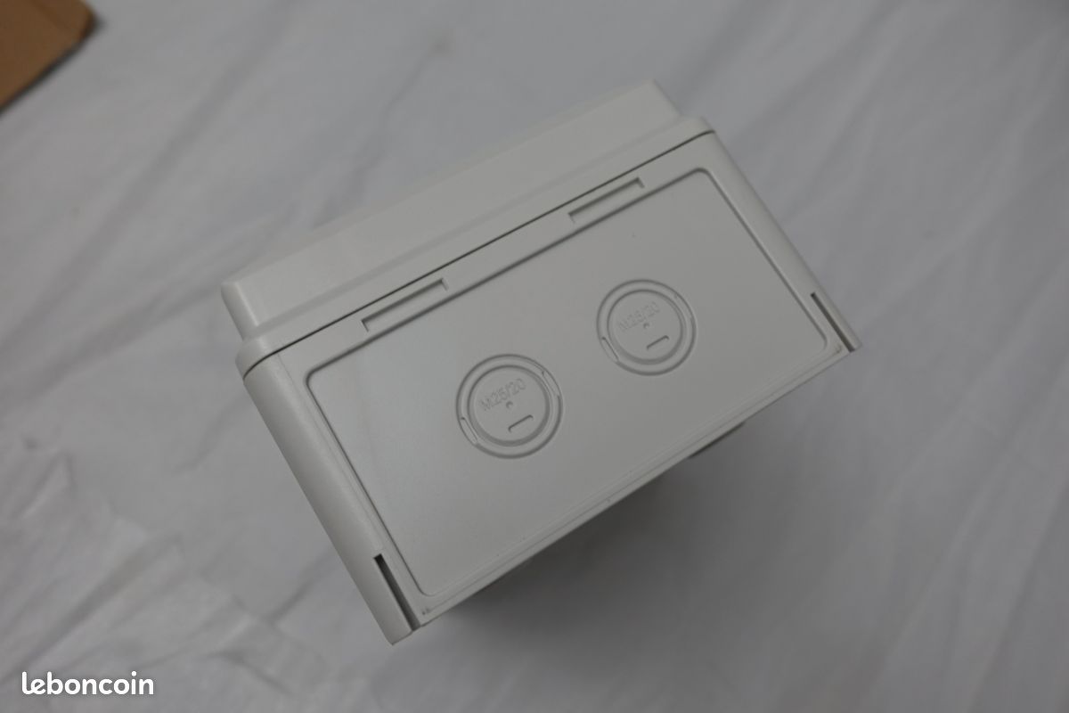 ⚡ Mini coffret électrique étanche avec prise et disjoncteur – Neuf (image 9)