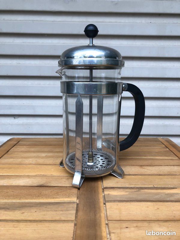 Cafetière à Piston Pyrex Chambord – 8 Tasses – Verre – Occasion
