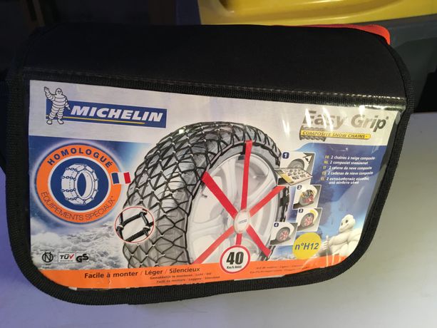 Chaines neige neuves Michelin easy grip H12