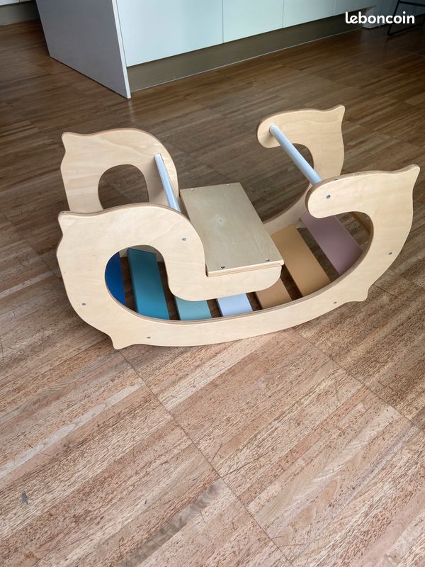 Bascule enfant verbaudet multicolore - Jeux & Jouets