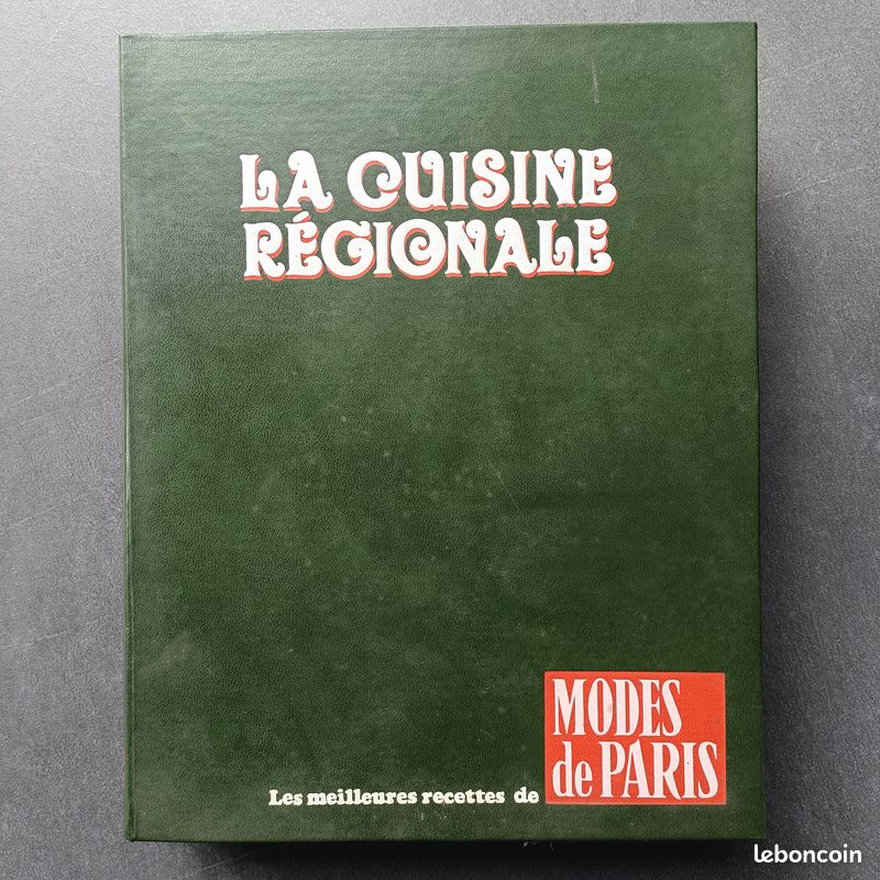 Coffrets Les Meilleures Recettes de "Modes de Paris" - La Cuisine Illustrée et La Cuisine Régionnale (image 3)