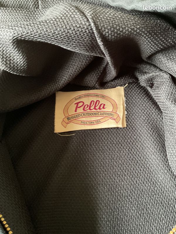 Veste de travail Pella vintage, taille L noire (image 7)