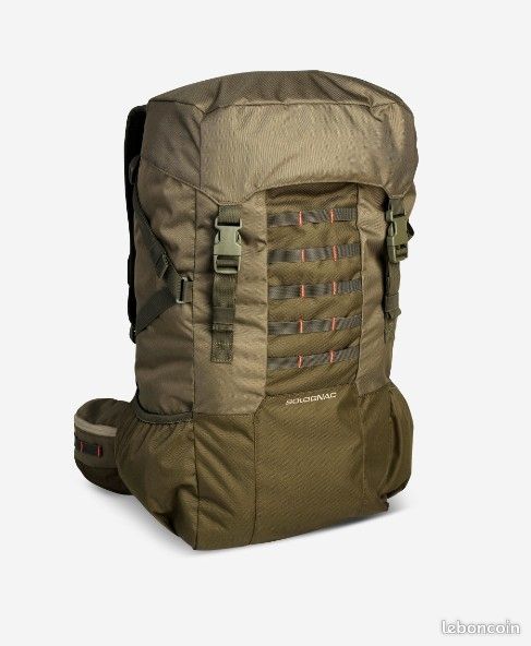Sac à dos chasse 50l vert solognac Sport Plein air