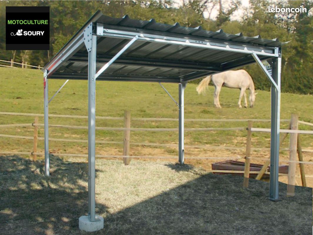 Charpente métallique Abri animaux (image 1)