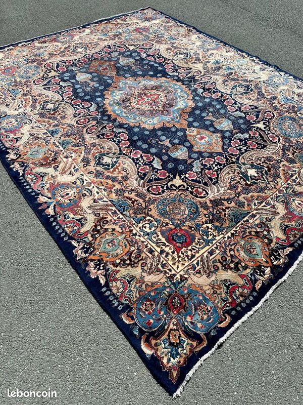 Tapis persan beau hamadan vente entrepôt coureur 310 x 100