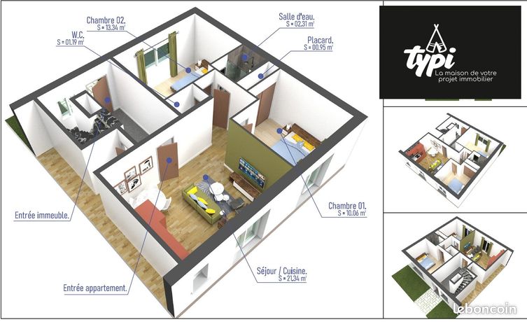 Immeuble 228 m² Kervignac
