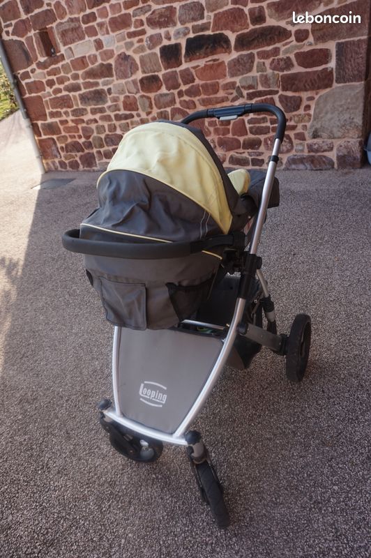 Poussette trio LOOPING grandes roues Équipement bébé