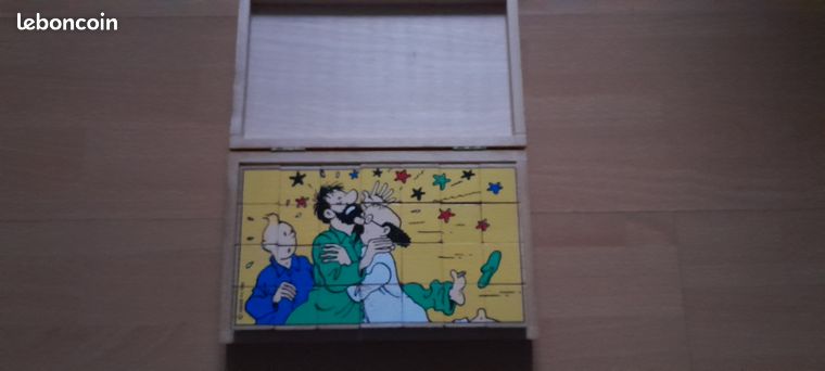 Cube Articulé Puzzle Tintin – Hergé – Cadeau Moulinsart – Neuf