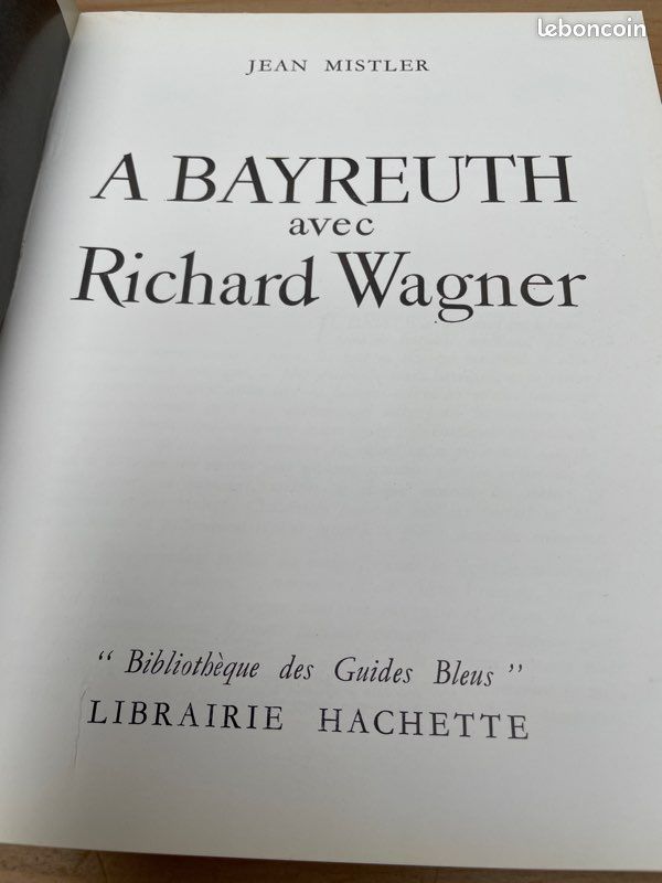 Livre À Bayreuth avec Richard Wagner (image 2)