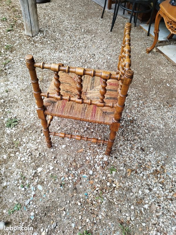 Fauteuil d'angle vintage (image 9)