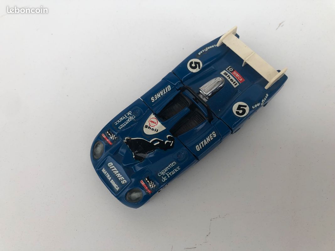 Norev 1/43 Matra Simca MS 670 B N°5 Bleu 1973 Plastique France Rare