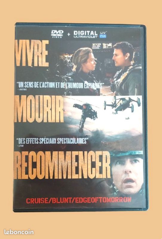 DVD Vivre. Mourir. / Edge of tomorrow DVD Films