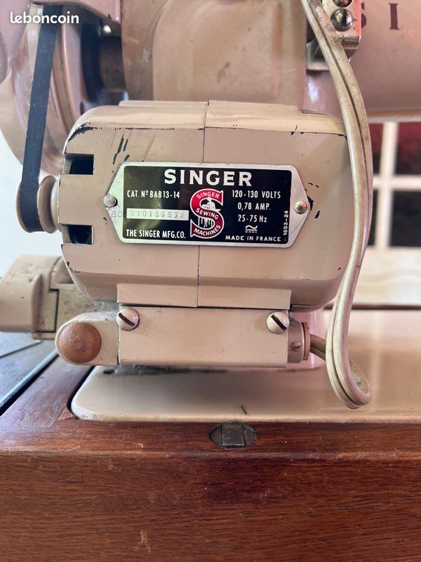 Machine à coudre Singer 191b Vintage (image 5)