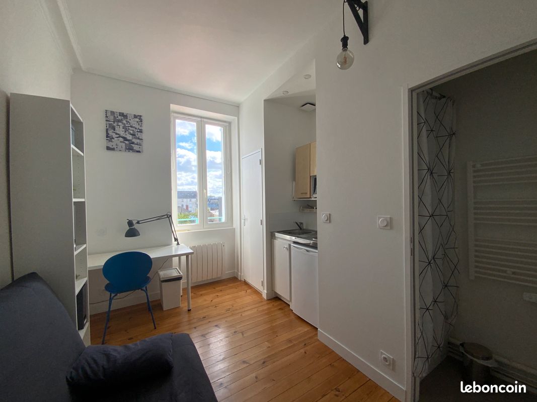 Appartement 1 pièce 14 m² · à Nantes · 14 m² · 510 €