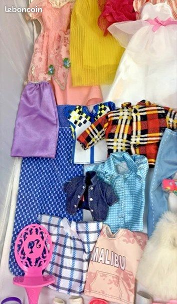 Barbie Clone Poupées Mannequins Lot Vêtements Accessoires Collection Vintage Années 80 90 (image 10)