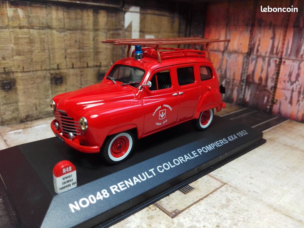 Renault 30 pompiers au 1/43 Norev Réf.V4045